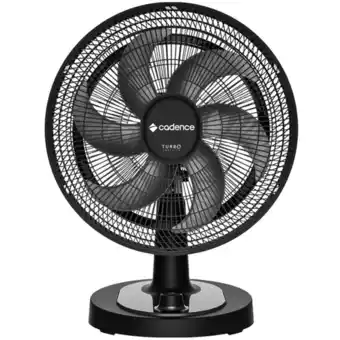 Benoit Ventilador de mesa / parede cadence vtr470 turbo conforto 6 pás 42cm 126w 3 velocidades oferta