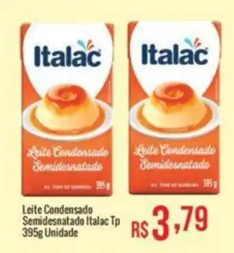 Leite Condensado Semidesnatado Italac Tp 395g Unidade