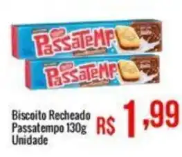 Mart Minas Biscoito Recheado Passatempo 130g Unidade oferta
