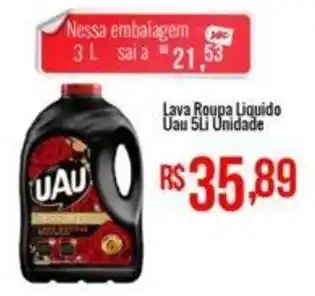 Lava Roupa Liquido Uau 5L Unidade