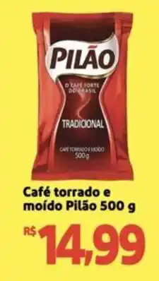 Extra Supermercado Café torrado e moído Pilão 500 g oferta