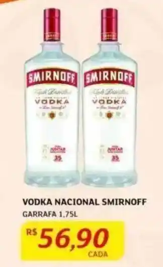 Assaí Atacadista VODKA NACIONAL SMIRNOFF GARRAFA 1,75L oferta