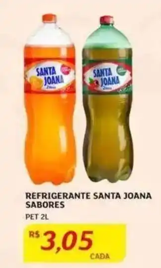 Assaí Atacadista REFRIGERANTE SANTA JOANA SABORES PET 2L oferta