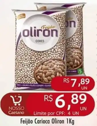 Feijão Carioca Oliron 1Kg
