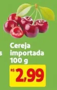 Extra Supermercado Cereja importada 100 g oferta