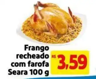 Extra Supermercado Frango recheado com farofa Seara 100 g oferta