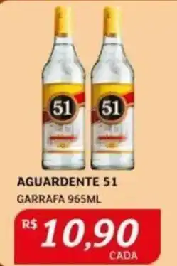 Assaí Atacadista AGUARDENTE 51 GARRAFA 965ML oferta