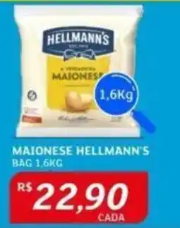 Assaí Atacadista MAIONESE HELLMANN'S BAG 1,6KG oferta