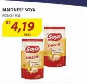 Assaí Atacadista Maionese Soya Pouch 1kg oferta