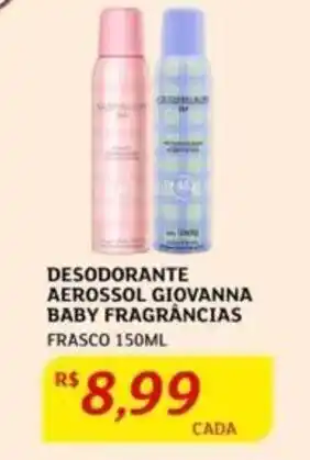 Assaí Atacadista DESODORANTE AEROSSOL GIOVANNA BABY FRAGRÂNCIAS FRASCO 150ML oferta