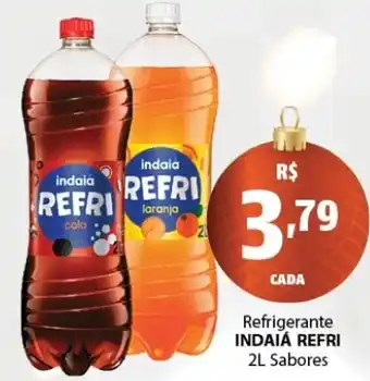 Rede Mais Supermercados Refrigerante INDAIÁ REFRI 2L Sabores oferta
