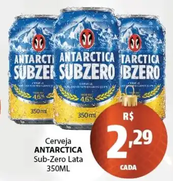 Rede Mais Supermercados Cerveja ANTARCTICA Sub-Zero Lata 350ML oferta