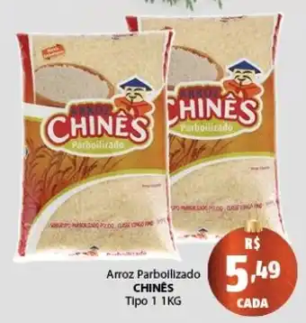 Arroz Parboilizado CHINÊS Tipo 1 1KG