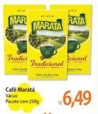 Atacadão Café Maratá Vácuo Pacote com 250g oferta