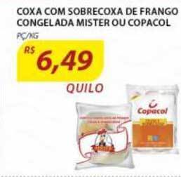 Assaí Atacadista Coxa Com Sobrecoxa De Frango Congelada Mister Ou Copacol 1kg oferta