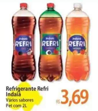 Atacadão Refrigerante Refri Indaiá Vários sabores Pet com 2L oferta