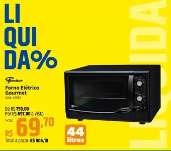 Deltasul Fischer Forno Elétrico Gourmet Cód: 42083 oferta