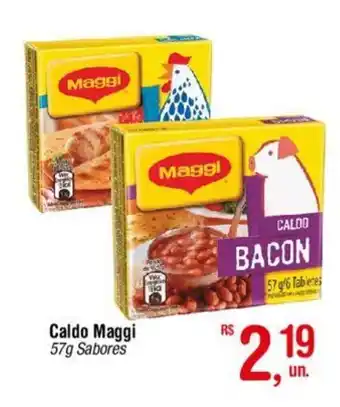 Fort Atacadista Caldo Maggi 57g Sabores oferta