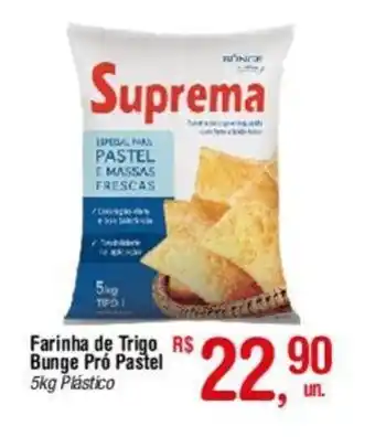 Farinha de Trigo R$ Bunge Pró Pastel 5kg Plástico