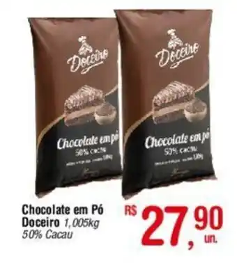 Fort Atacadista Chocolate em Pó Doceiro 1,005kg 50% Cacau oferta