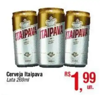 Fort Atacadista Cerveja Itaipava Lata 269ml oferta