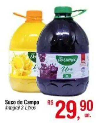 Fort Atacadista Suco de Campo Integral 3L oferta