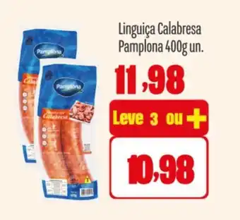 Rede Top Linguiça Calabresa Pamplona 400g un. oferta