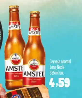 Rede Top Cerveja Amstel Long Neck 355ml un. oferta