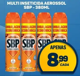 Dom Atacadista MULTI INSETICIDA AEROSSOL SBP-380ML oferta