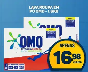 Dom Atacadista LAVA ROUPA EM PÓ OMO -1,6KG oferta