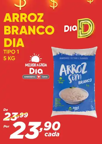 ARROZ BRANCO DIA TIPO 1 5 KG