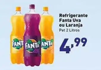 Supermercado Lavapés Refrigerante Fanta Uva Ou Laranja 2L oferta
