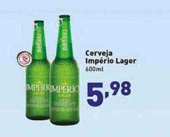 Supermercado Lavapés Cerveja Império Lager 600ml oferta