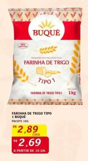 Assaí Atacadista FARINHA DE TRIGO TIPO 1 1kg BUQUE PACOTE 1KG oferta