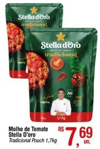 Molho de Tomate Stella D'oro Tradicional Pouch 1,7kg
