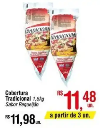 Fort Atacadista Cobertura Tradicional 1,8kg Sabor Requeijão oferta