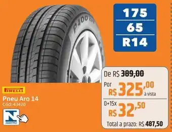 Deltasul Pneu Aro 14 Cód: 43420 oferta