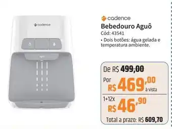Deltasul Cadence Bebedouro Aguô oferta