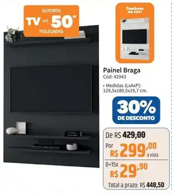 Deltasul Painel Braga oferta