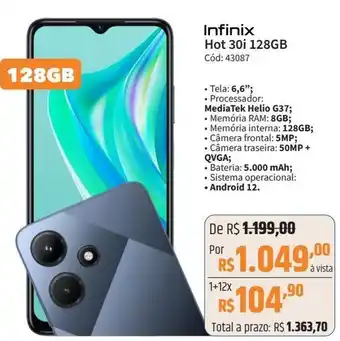 Deltasul Infinix Hot 30i 128GB oferta