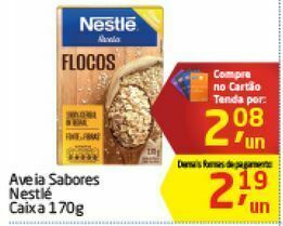 Aveia nestlé 170g