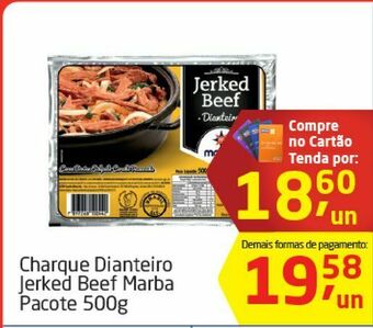 Charque dianteiro jerked beef marba 500g
