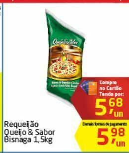 Tenda Atacado Requeijão queijo & sabor bisnaga 1.5kg oferta