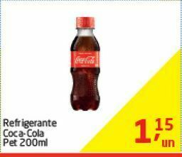 Tenda Atacado Refrigerante coca-cola 200ml oferta