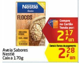 Tenda Atacado Aveia nestlé 170g oferta