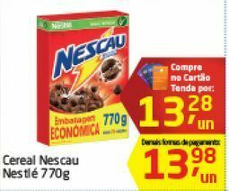 Tenda Atacado Cereal nescau nestlé 770g oferta