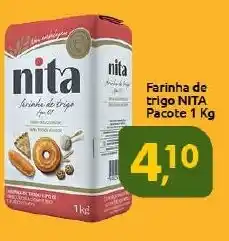 Supermercados Nori Farinha de trigo NITA Pacote 1 Kg oferta