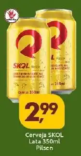 Supermercados Nori Cerveja SKOL Lata 350ml Pilsen oferta