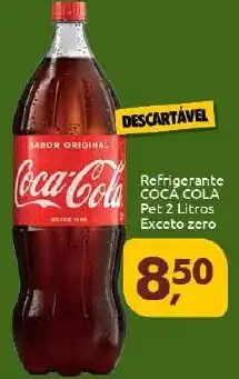 Supermercados Nori Refrigerante COCA COLA Pet 2 Litros Exceto zero oferta