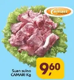 Supermercados Nori Suan suíno CAMARI Kg oferta